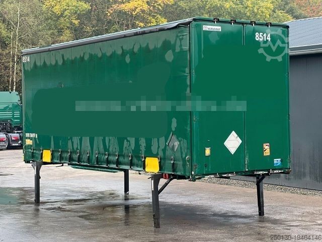 Remorcă cu caroserie interschimbabilă KRONE 50 x Jumbo-Wechselbrücke Edscha Festdach Lager