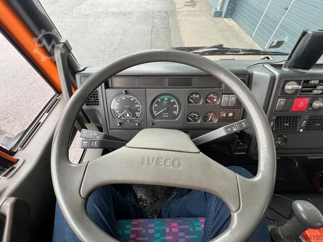 Jeřáb na nákladním automobilu IVECO ML 120E18 Abrollkipper/Kran-Mulde/Funk/Seilwinde