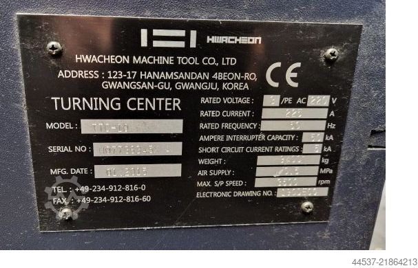 CNC-draaibank Hwacheon TTC 110