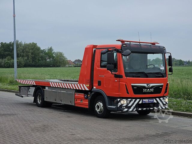 Furgon transport auto M.A.N. 12.220 TGL BOTTIE PLATFORM+TOW