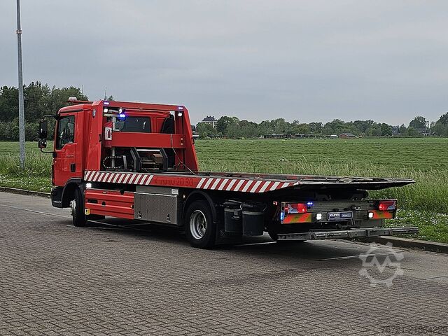 Furgon transport auto M.A.N. 12.220 TGL BOTTIE PLATFORM+TOW