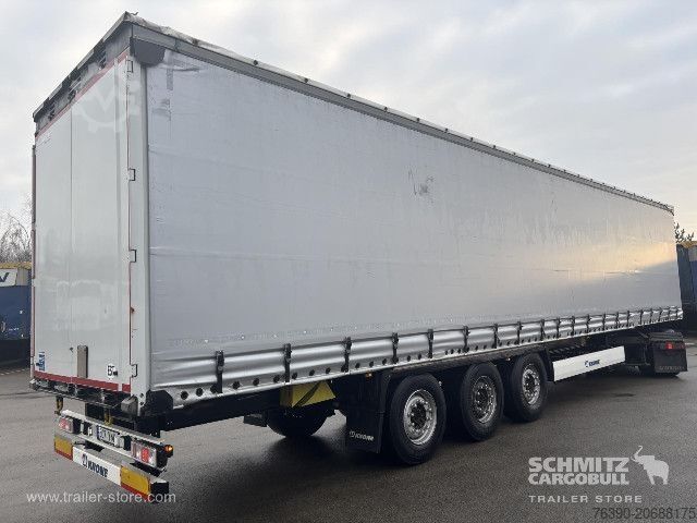 Open oplegger met zeil Krone Semitrailer Curtainsider Standard
