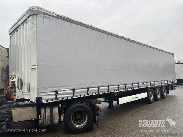 Open oplegger met zeil Krone Semitrailer Curtainsider Standard