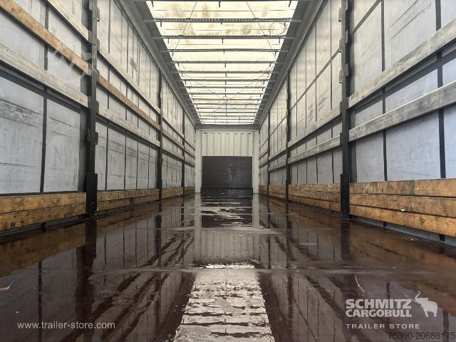 Open oplegger met zeil Krone Semitrailer Curtainsider Standard