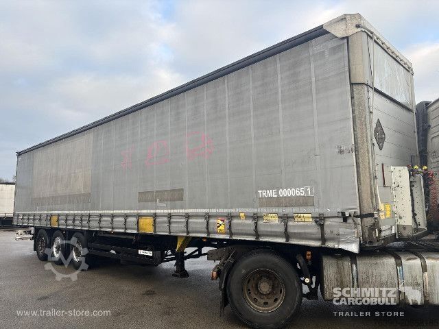 Open oplegger met zeil Schmitz Cargobull Semitrailer Curtainsider Standard
