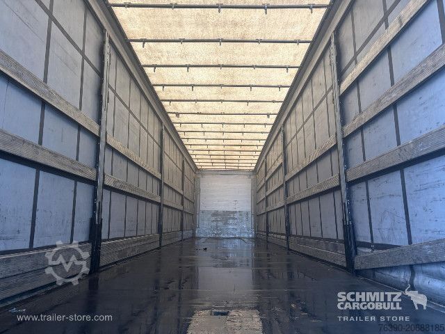 Open oplegger met zeil Schmitz Cargobull Semitrailer Curtainsider Standard