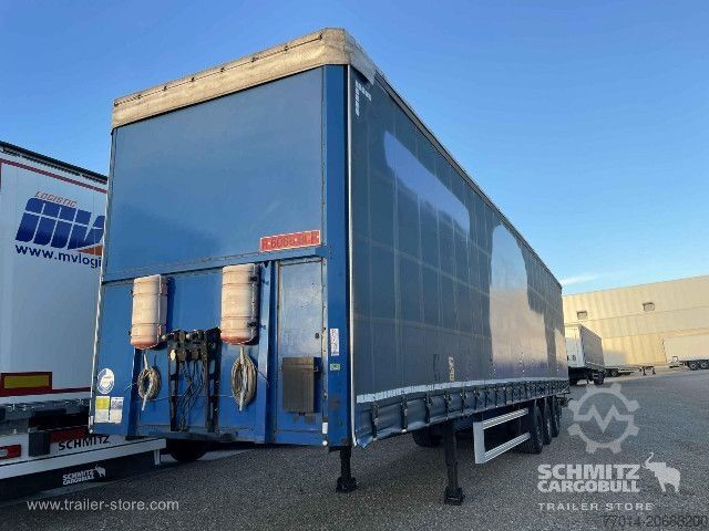 Open oplegger met zeil Berger Curtainsider Mega