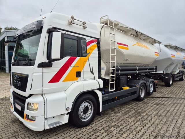 Vakuově-tlakový nákladní vůz MAN TGS 26.480 / SPRITZER SILO / 24+28m3