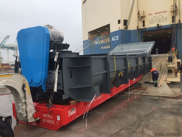 Polygonmach LW25  Log washer blade mill 2000x5000mm double shaft 250 tph Polygonmach LW25  Log washer blade mill 2000x5000mm double ...