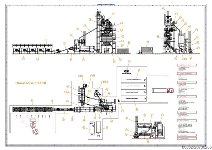 Instalație de amestecare a asfaltului Polygonmach PBA-160 batch type stationary asphalt plant
