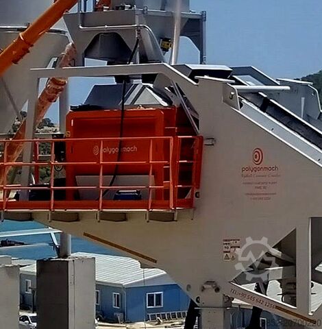 Instalație de amestecare a betonului Polygonmach PMC-90-100 m3 mobile concrete batching plant