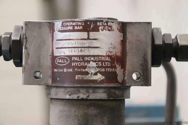 Agregat hydrauliczny dwusekcyjny 3 kW 150 bar / 0,37 kW 100 bar ABB ASEA 15 l/min / 0,8 l/min