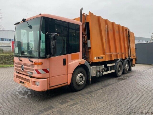 Szemetesautó Mercedes-Benz 2628 6x2 Econic Euro3/Faun PowerPress