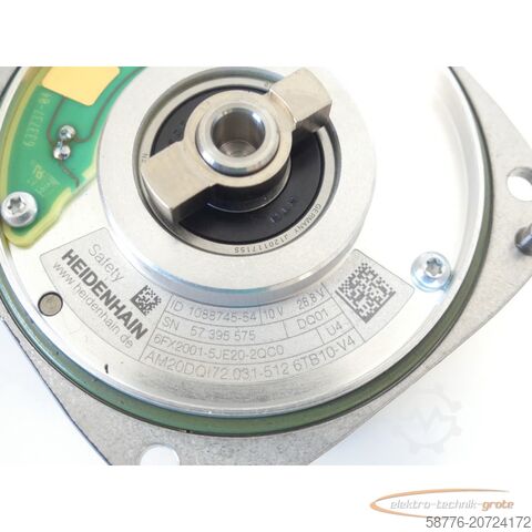 Heidenhain component Heidenhain / Siemens 6FX2001-5JE20-2QC0 Endcoder ID 108 8745-54 SN 57395575