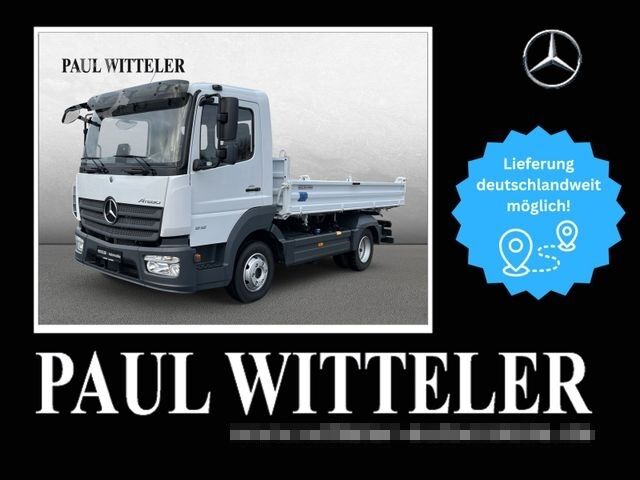 Transporter mit Kipper MERCEDES-BENZ Atego 818 K 4x2 3-S.-Kipper+Klima+2xAHK+2200 km!
