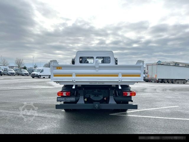 Transporter Fahrgestell MERCEDES-BENZ Atego 818 K 4x2 3-S.-Kipper+Klima+2xAHK+2200 km!