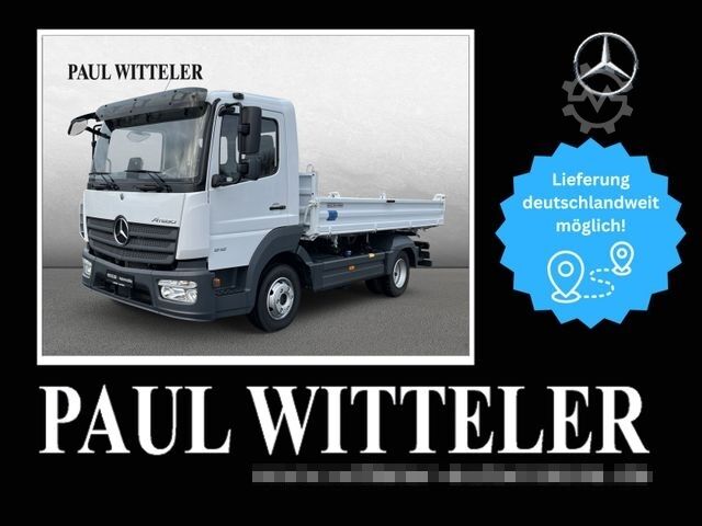 Dreiseitenkipper MERCEDES-BENZ Atego 818 K 4x2 3-S.-Kipper+Klima+2xAHK+2200 km!