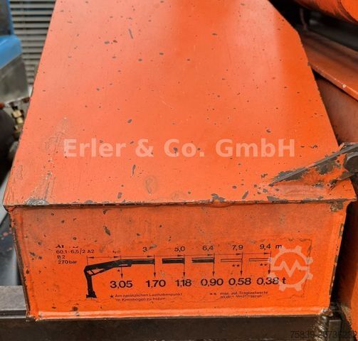 Trójstronna wywrotka MAN 10.150, Atlas 60.01, Greifer , TÜV