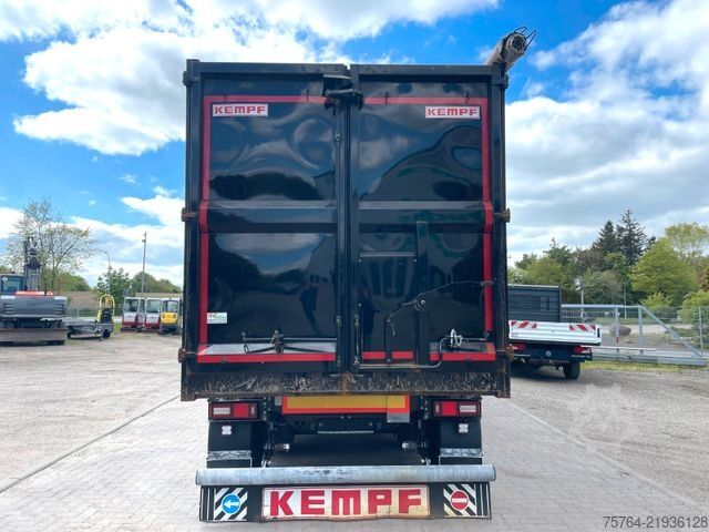 Billenős félpótkocsi KEMPF 54m³ Stahlauflieger/Schrott/Hardox/Auch Miete!