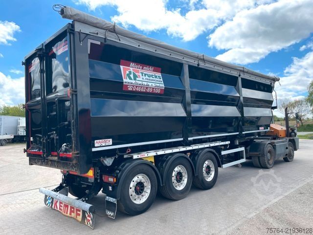 Billenős félpótkocsi KEMPF 54m³ Stahlauflieger/Schrott/Hardox/Auch Miete!