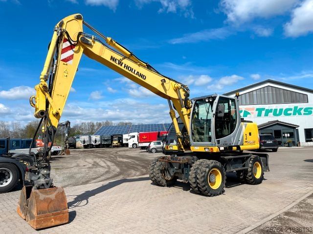 Gumikerekes kotrógép NEW HOLLAND MH Plus / Verstellausleger / 3 Stück!