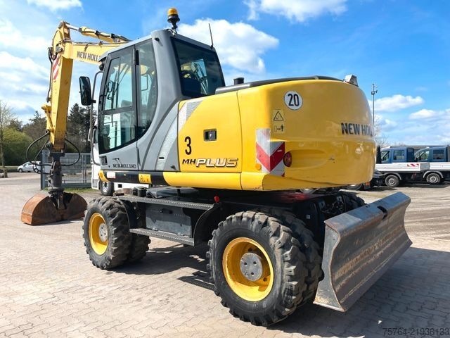 Gumikerekes kotrógép NEW HOLLAND MH Plus / Verstellausleger / 3 Stück!