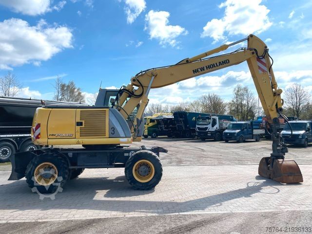 Gumikerekes kotrógép NEW HOLLAND MH Plus / Verstellausleger / 3 Stück!