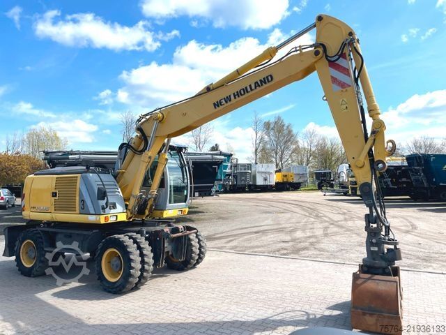 Gumikerekes kotrógép NEW HOLLAND MH Plus / Verstellausleger / 3 Stück!