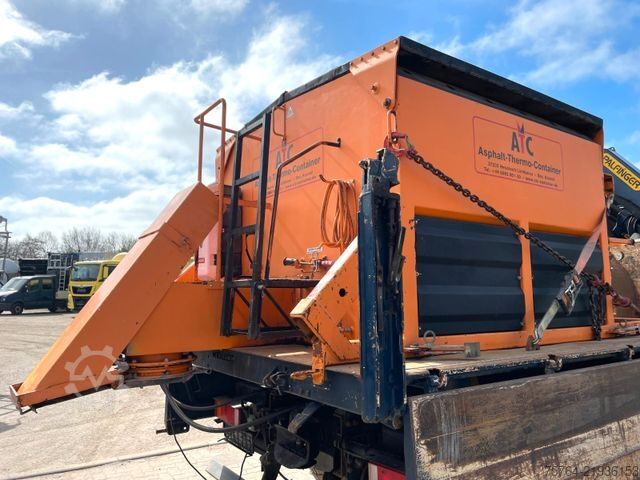Dostosowany van  ca. 3m³ ATC Asphaltcontainer / Propangas-Heizung