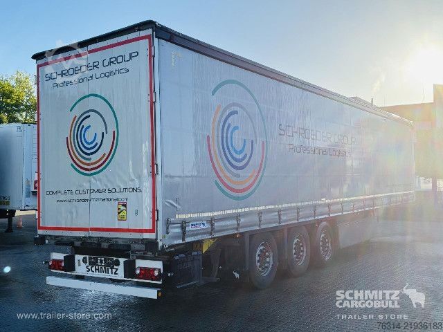 Naczepa otwarta z plandeką Schmitz Cargobull Curtainsider Coil Getränke