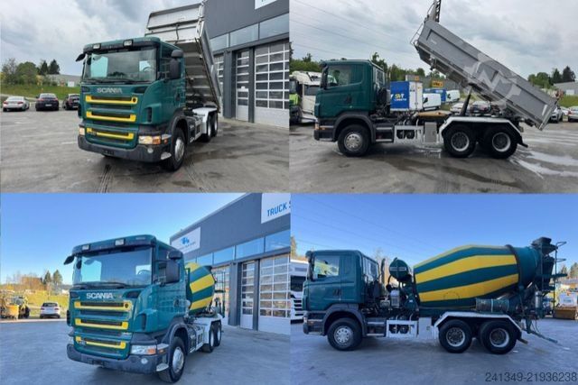 Wywrotka SCANIA R480 6x4 SWS KIPPER / Mischer 7m3