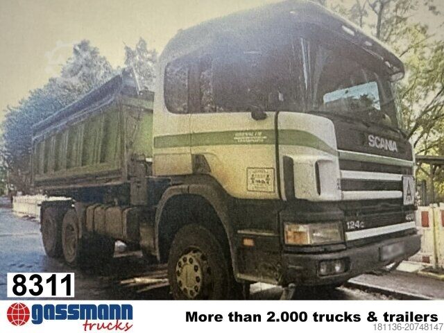 Sklápěcí vůz Scania 124C 400 6x6