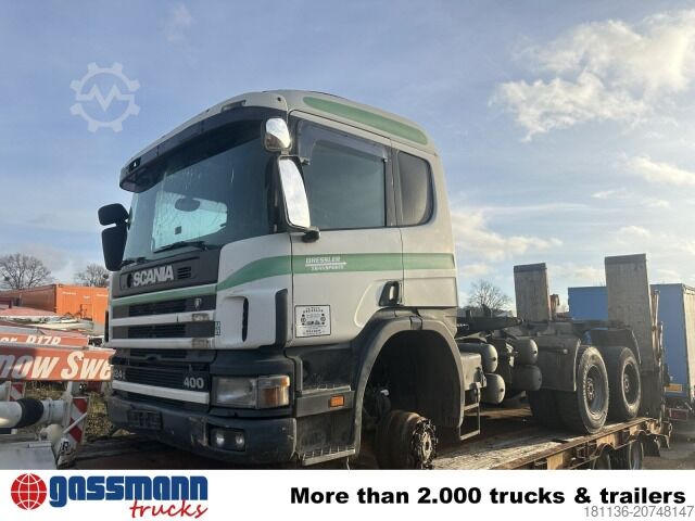 Sklápěcí vůz Scania 124C 400 6x6