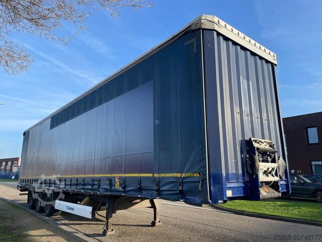 Volume transport Krone Mega Mega / Volume / BPW Axles / Drumbrakes