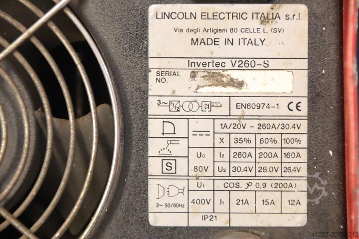 Spawarka inwertorowa 260 A Lincoln Electric Invertec V260-S