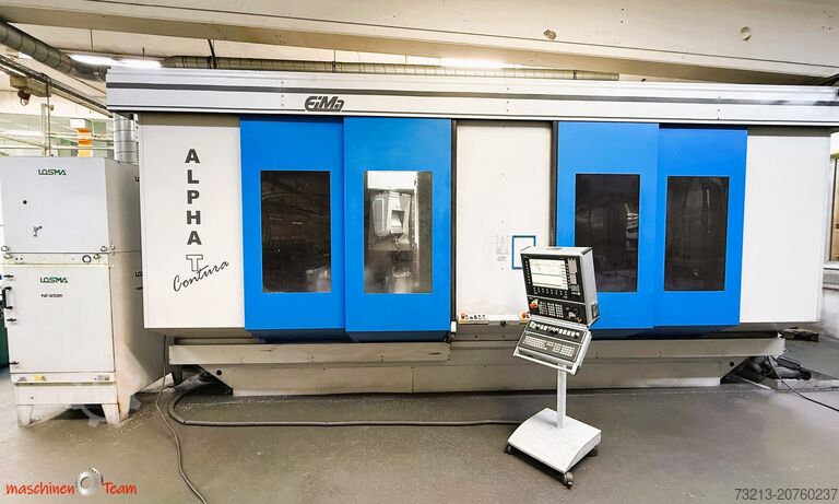5-osiowe uniwersalne centrum obróbcze EiMa ALPHA T CONTURA