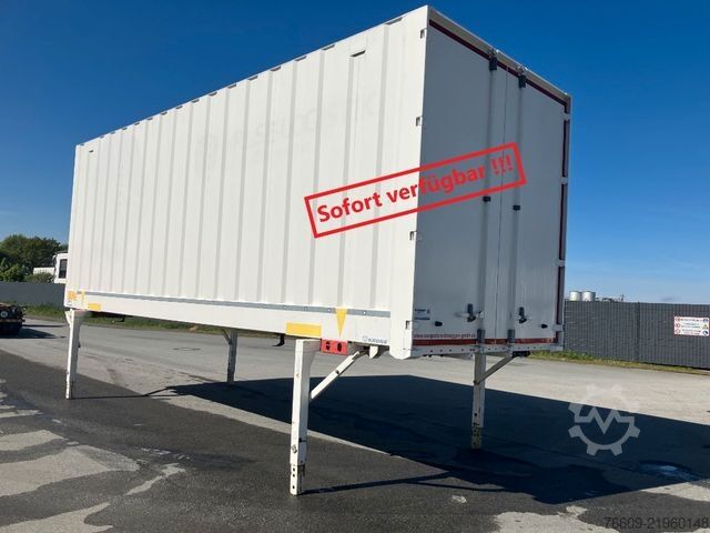 Değiştirme kasalı treyler KRONE Wechselbrücke Koffer