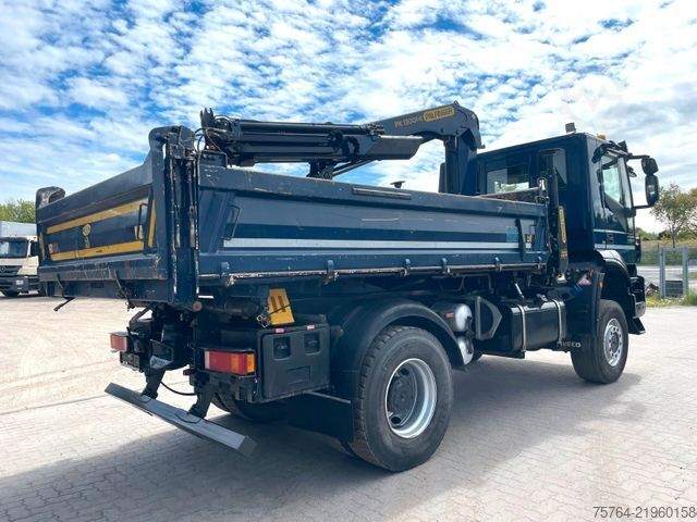Lastbilmonteret kran IVECO Trakker 360/AD190/Pafinger 13.001/Meiller/1.Hand