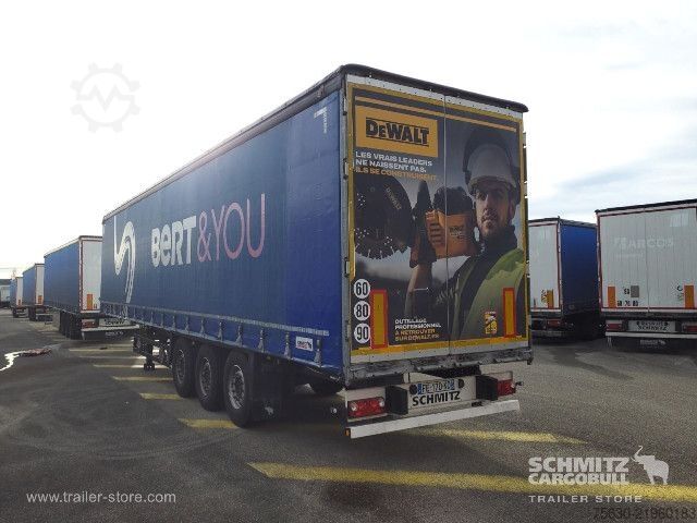 Semirimorchio con telone Schmitz Cargobull Semitrailer Curtainsider Standard