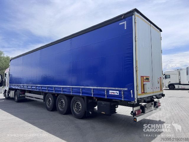 Brandalı açık yarı römork Schmitz Cargobull Curtainsider Standard