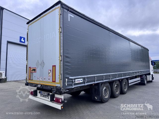 Brandalı açık yarı römork Schmitz Cargobull Curtainsider Standard