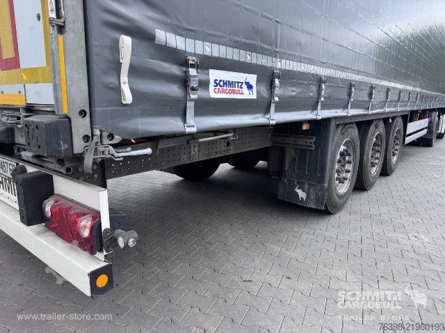 Brandalı açık yarı römork Schmitz Cargobull Curtainsider Standard
