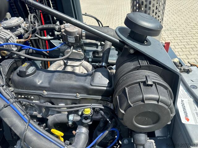 4-way forklift Combilift C3000/ Mast 7500 mm /Teleskopic forks