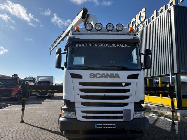 Scania R 450 + HIAB 422 E-6---6X EXT.+ EURO 6 + 6X2 + Lenkachse/Hebevorrichtung + Manuell + Fernbedi Scania R 450 + HIAB 422 E-6---6X EXT.+ EURO 6 + 6X2 + ...
