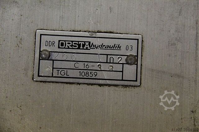Hydraulikpumpe dobbelt ORSTA A16R / C16-3R TGL 10859