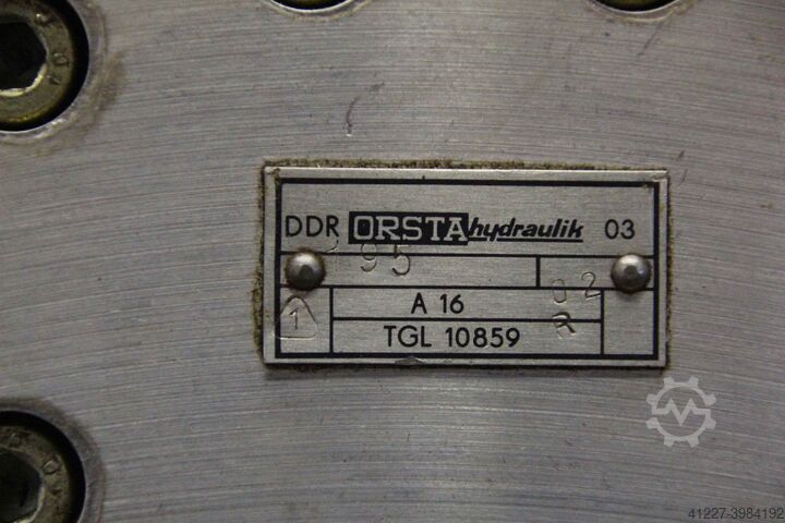 Hydraulikpumpe dobbelt ORSTA A16R / C16-3R TGL 10859