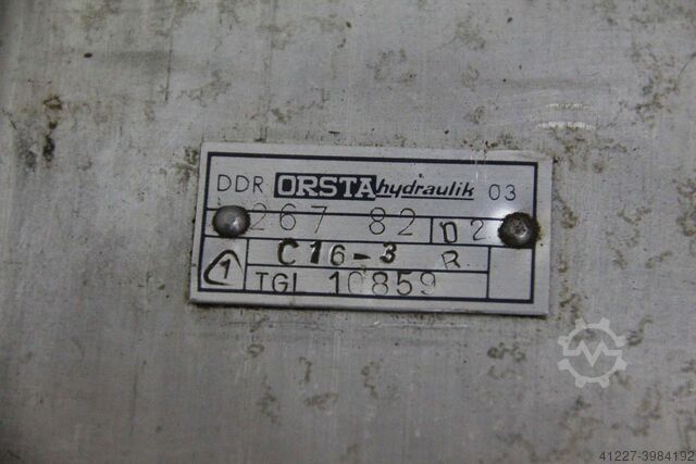 Hydraulikpumpe dobbelt ORSTA A16R / C16-3R TGL 10859
