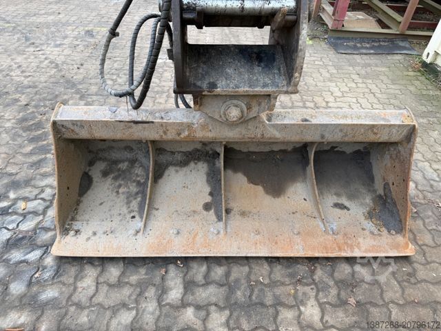 Chain excavator CATERPILLAR 314DLCR / 2010 BJ / Gummipads / Schild