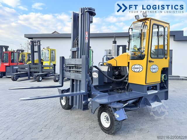 Carrello elevatore a 4 direzioni Combilift C5000XL GAS TRIPLEX 5550 FREE-LIFT CABIN