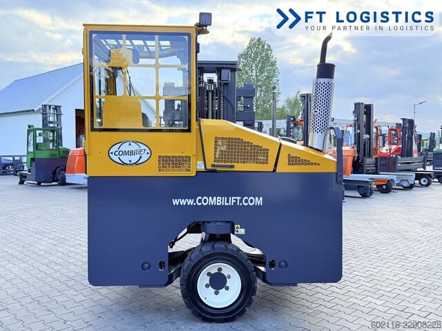 Carrello elevatore a 4 direzioni Combilift C5000XL GAS TRIPLEX 5550 FREE-LIFT CABIN